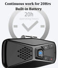 Wireless Bluetooth 5 0 Hands Free Car Kit Speakerphone Speaker Phone Visor Clip