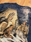 Vintage The Mountain Native American   Wolves Tie Dye Graphic T-shirt Men s M
