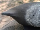Vintage Carved Wooden Hunting Duck Decoy For Sale  102 Ron Snow  Michigan Bluebi