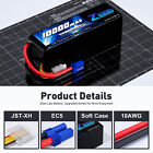 2x Zeee 6s Lipo Battery 10000mah 22 2v 120c Ec5 For Rc Car Truck Desert Racer
