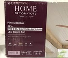 Home Decorators Pine Meadows 52 In  Indoor outdoor Bronze Ceiling Fan W light