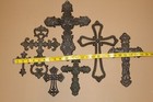Cast Iron Wall Cross Collection Gift For Her  Rustic Country  Simplicity 7