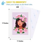 Heat Transfer Paper 11x17   For Dark T Shirts  10 Pack Iron On Transfer Paper   