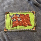 Vintage 1910 20s 7 By 11 Tobacco Box Felt Flannel Liner Flag 