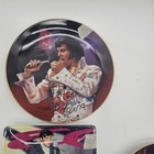 Elvis Presley Collector Plate Lot Decorative Plates King Rock Roll Memorabilia