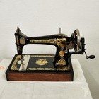 Stunning 1924  Singer Hand Crank Sewing Machine 127 Sphinx Fully Tested Sews A  