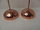 Absolut Elyx Martini Gin Copper Wheat Motif Coupe Goblet Lot Of 2 