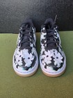 Nike Air Force 1 Flowers Black White Green Unisex Kids Sneaker 4 Floral Print
