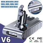 For Dyson V6 Sv03 Sv04 Sv05 Dc61 Animal Handheld Vacuum Cleaner 9500mah Battery