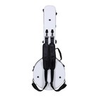 Crossrock Fiberglass Case Fit For 5-string Resonator Banjo-white