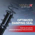 Polirax Front  Shock Absorbers For500 6x6  Polaris Ranger 2002-2005 1999 7041784