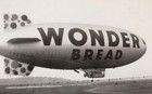 1940s-50s Wonder Bread Blimp Nc68265 Polka Dot Advertising Original Photo