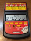 Radica Draw-deuces-bonus Poker Electronic Hand Held Game Model 2801 Tested