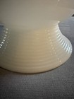 Vintage Deco Milk Glass Lamp Shade  2 3 8  Fitter 10  Diameter 7 3 8  Tall Bell