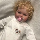 Realistic Reborn Baby Dolls Vinyl Silicone Lifelike Real Newborn Baby Girl Doll