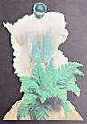 Rare Vintage Hallmark  babs  Die Cut Flapper Paper Doll Card B8 pd16