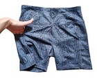 Promover Shorts Women Xl W Pockets Stretch High Waisted Snakeskin Run Yoga Gym