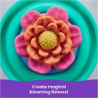 Squish Blooming Flower Neon Yellow Pink Play Kinetic Sand Pot Molds Sensory Art
