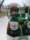 4 Pk Grolsch Swing Top Empty Beer Bottles For Home Brewing  Green Glass