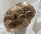 6 7    End Curls Bangs Blonde Doll Wig Reborn Ooak Bjd Bisque Repair Becky