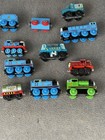 Brio Compatible Wooden Train Lot With Tracks   Thomas   Friends Engines