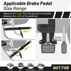 Brake Pedal Lock  Anti Theft Car Device Brake Clutch Lock  Heavy-duty Vehicle   