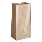 Paper Bags   Sacks Gk20500  20 Size Grocery Paper Bags - Kraft  500 bundle  New