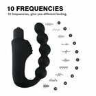 Prostate Vibrating Massager Dildo Anal-butt Plug G-spot Sex Toy For Women Men