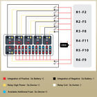 For Car Truck  12v Relay Box And 6pcs Relay Ato Ato Fuse Slots 11pcs Relay Slots