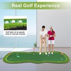 Golf Putting Green Mat For Indoor Outdoor  Professional Golf Training Mat Aid   