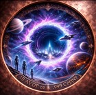 10oz  999 Copper Into The Portal Sci-fi Galaxy Space Round 1000 Mintage