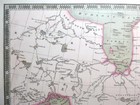 Canada Nova Scotia By John Dower C1844  Genuine Antique Map Original Hand Colour