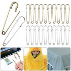 10 30x Safety Pins Large Heavy Duty Stainless Steel Sewing Crafting Jewelry Tool