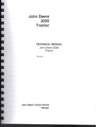 John Deere 2030 Gas   Diesel 1830 Canadian Tractor Service Shop Repair Manual