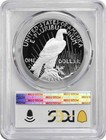 2024-s Peace Silver Dollar Pr70dcam First Strike Pcgs  peace Label 
