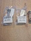 Lot Of 4 Vintage Miniature Dollhouse Tube Lights Fixtures 12v Crystal Cut Style