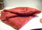 Mohair Vintage 50  X 57  3 8  Pile Royal Burgandy Wine Teddy Bear   Crafts 1 4yd