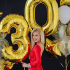 40 Inch Golden Large Numbers Balloons Digit 1 Helium Balloons foil Mylar Big Bal
