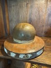 Two Piece Vintage Antique   Wooden Wood Hat Mold Millinery Hat Block Display 
