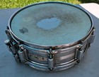 Rogers Dynasonic Snare Drum 5x14 Brass Shell 60s Vtg Low Serial 22386 5-line Usa