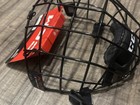 Ccm Fm580 Hockey Facemask Cage Senior Large Black New With Hardware