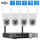 Hiseeu Cctv Security Camera System 5g Wifi 16ch Nvr 3mp Ptz Camera one-way Audio