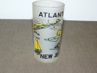 Vintage 4 3 4  Atlantic City New Jersey Steel Pier Convention Hall Frosted Glass