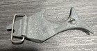Silver Tone Metal Fish Belt Buckle