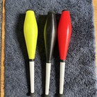 Juggling Set  3 Decorated Clubs  Assorted Colors  - Trick