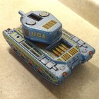 Vintage Alps Japan Tin M-35 U s a  Tank  Friction  9 5  Parts