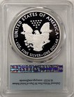 2020 W  1 Silver Eagle End Of Wwii V75 Privy Pcgs Pr69 Dcam First Strike Flag