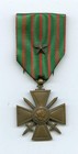 Wwi France French 1914-1916 Croix De Guerre Medal With Hanger  one Star 
