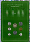 Coin Sets Of All Nations East Germany 1979-1981 Unc 5 Mark 1979 Km 29 32 000