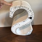 Vtg 3d Rustic Marquee Light Sign Letter S Wall Hanging Decor Reclaimed Initials